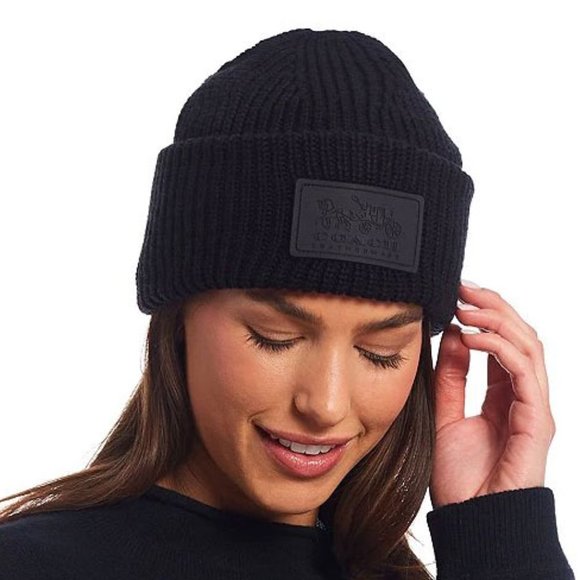 COACH Patch Beanie